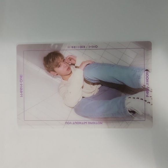 Wanna One Nothing Without You Kpop Album (with photocards - Park Jihoon) - Picture 5 of 5